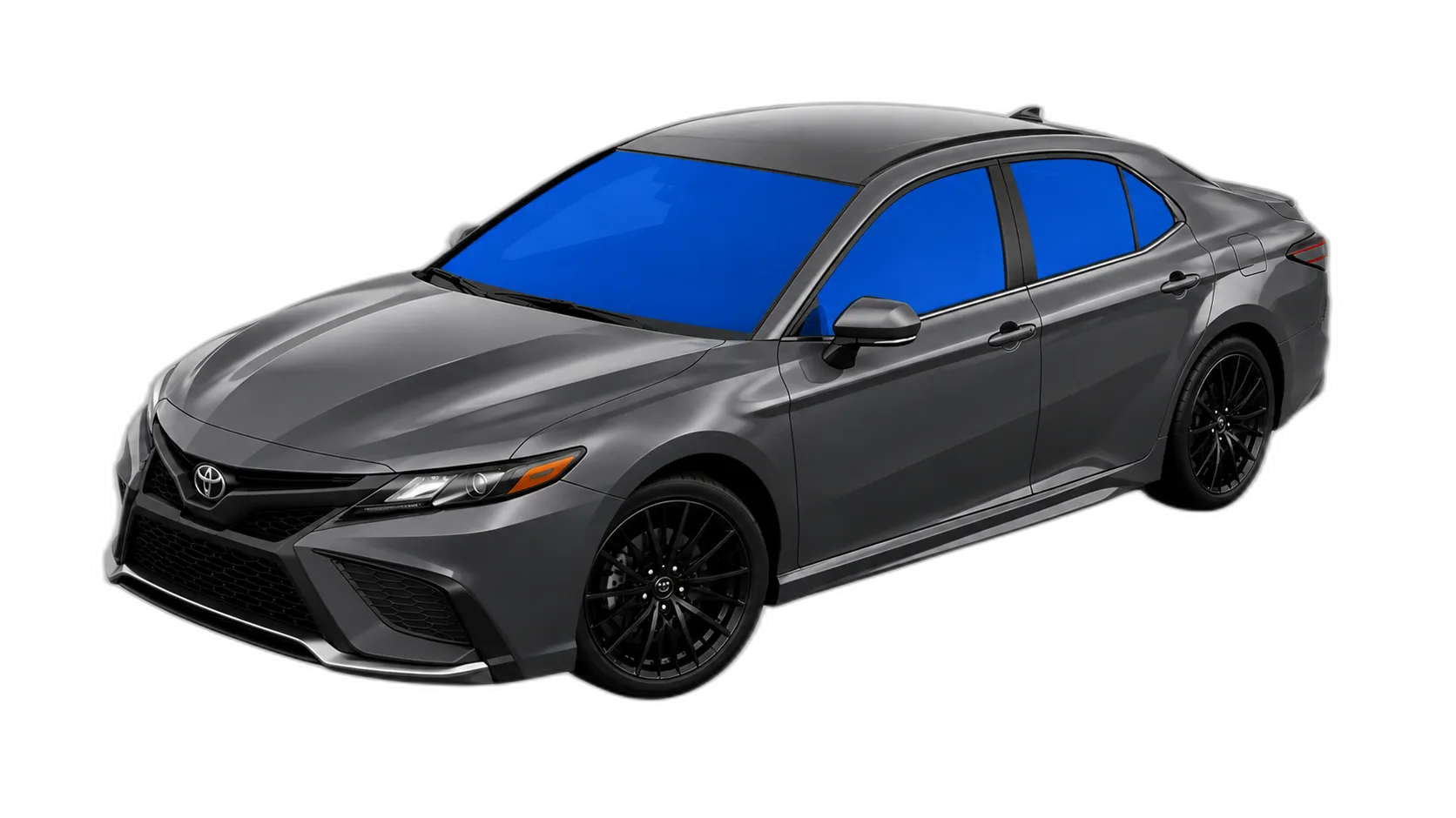 Toyota Camry with full ceramic window tint on all windows